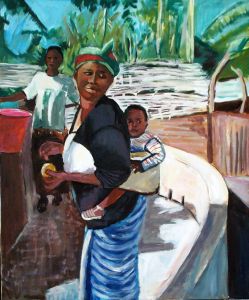 africaine au puits africaine au puits